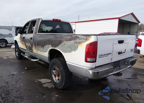 2003 Dodge Ram 2500 Slt/Laramie/St z USA, uszkodzony, nr VIN 3D7KU28DX3G830667